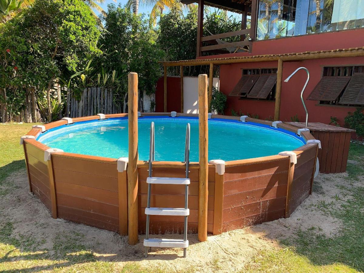 Casa De Frente Para A Praia - Arraial D' Ajuda Porto Seguro Eksteriør billede
