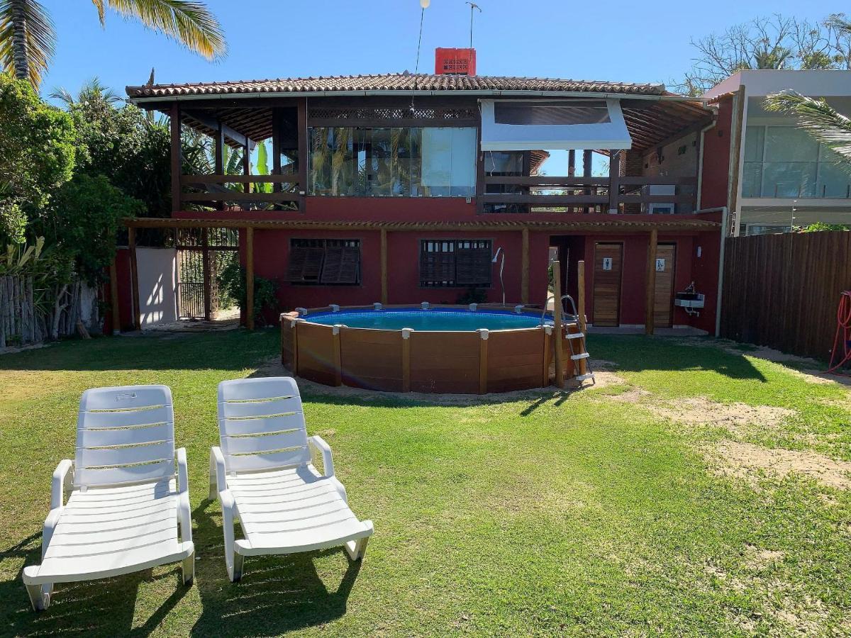 Casa De Frente Para A Praia - Arraial D' Ajuda Porto Seguro Eksteriør billede