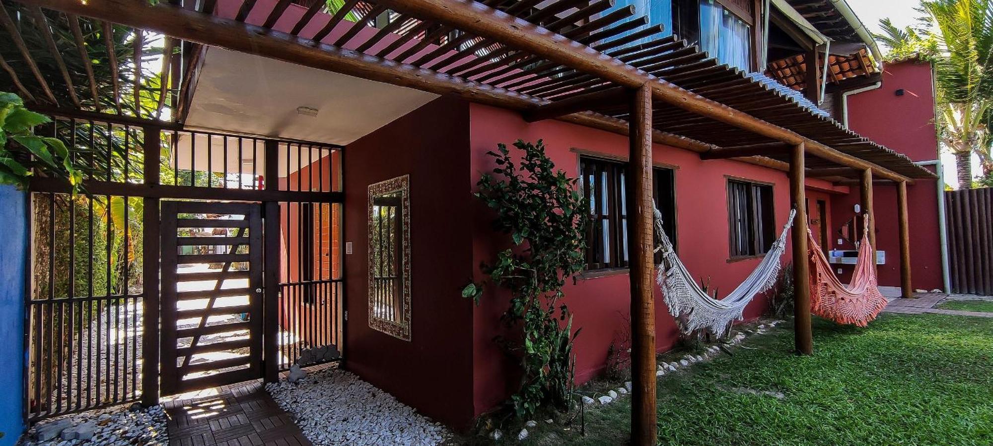 Casa De Frente Para A Praia - Arraial D' Ajuda Porto Seguro Eksteriør billede