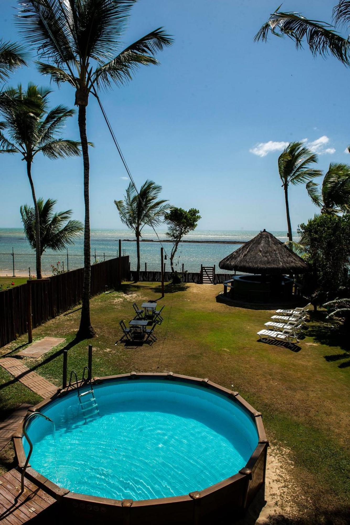 Casa De Frente Para A Praia - Arraial D' Ajuda Porto Seguro Eksteriør billede